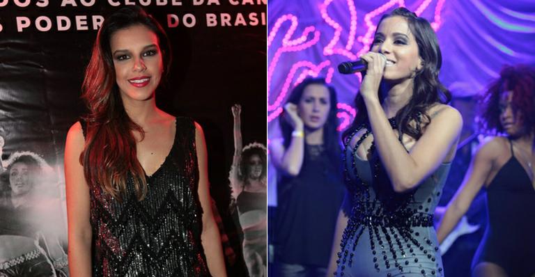 Mariana Rios curte show da cantora Anitta em São Paulo