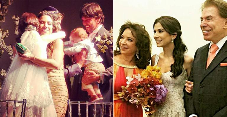Renata Abravanel, filha caçula de Silvio Santos, se casa em cerimônia suntuosa