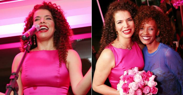 Vanessa da Mata faz pocket show em prol da luta contra o câncer de mama