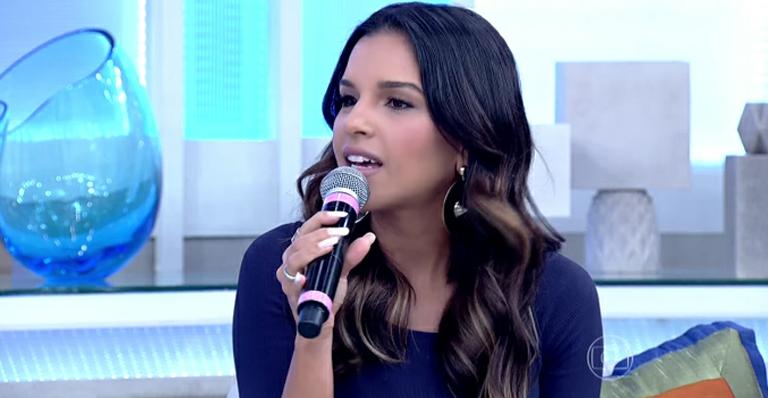 Na TV, Mariana Rios revela desejo de casar: 'Já estou prontinha'