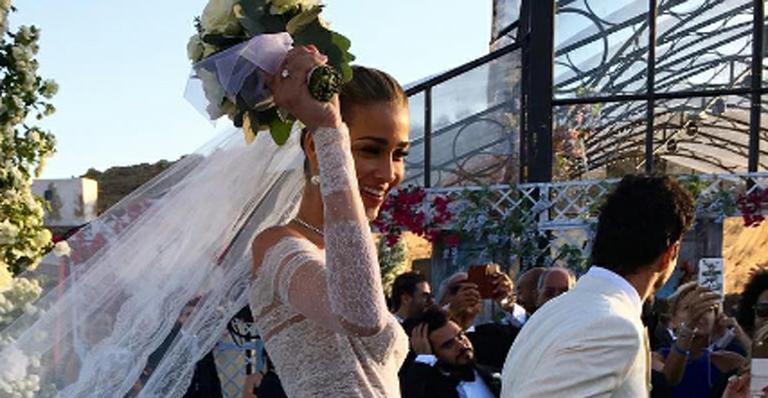 Top Ana Beatriz Barros celebra pela segunda vez casamento na Grécia