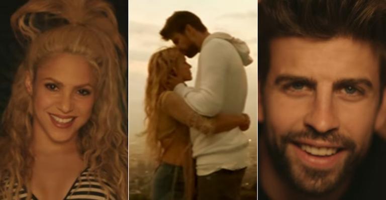 Shakira lança o clipe com participação do marido, Gerard Piqué