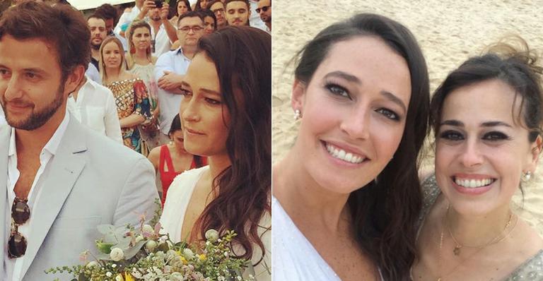 Casamento da filha de diretor global reúne famosos em praia no litoral de São Paulo