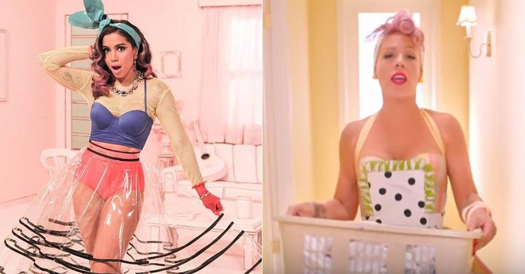 Pink é acusada de plagiar clipe de Anitta. Veja as cenas parecidas!