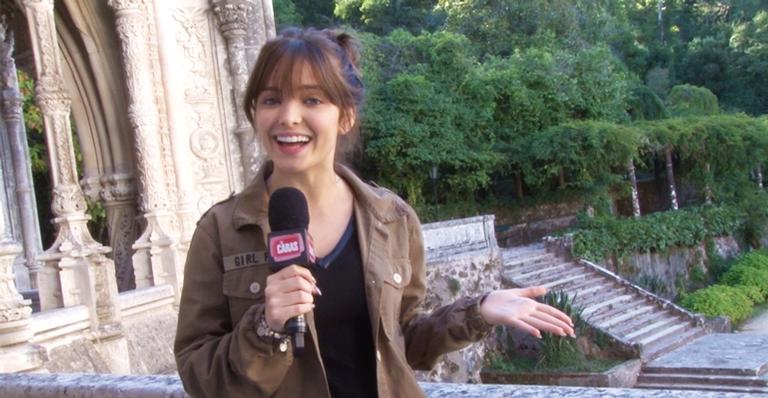 Giovanna Chaves mostra seu charme no Castelo de CARAS