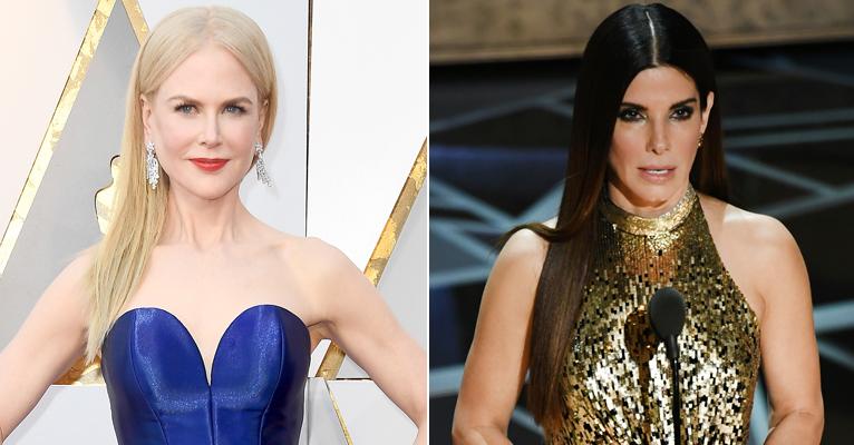 Como conquistar o cabelo liso chapado de Nicole Kidman e Sandra Bullock no Oscar 2018