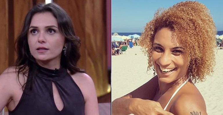 Monica Iozzi cancela ida a programa após morte da amiga Marielle Franco: 'Estou arrasada'