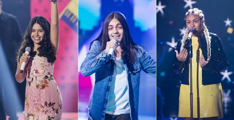 Jurados escolhem os 3 finalistas do The Voice Kids 2018
