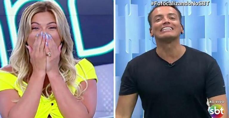 Lívia Andrade solta palavrão ao vivo no SBT e é criticada por internautas