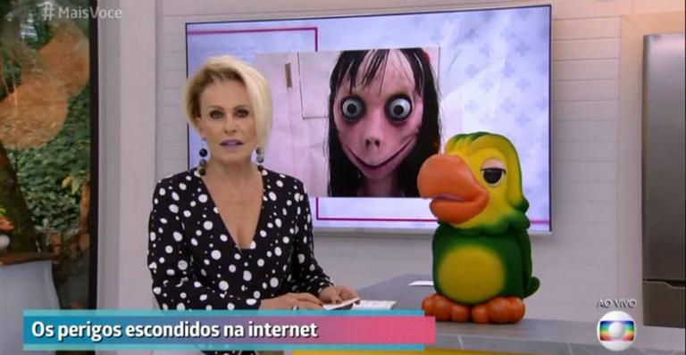 Ana Maria Braga faz alerta e fala sobre boneca Momo no 'Mais Você'