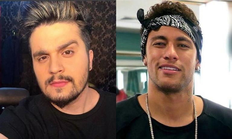 Por causa de Shallow, Luan Santana e Neymar Jr. voltam a se falar e fãs brincam: ''Que poder''