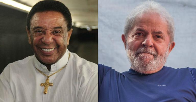 Internado, Agnaldo Timóteo recebe bilhete de Lula: ''Estou torcendo pela sua recuperação''