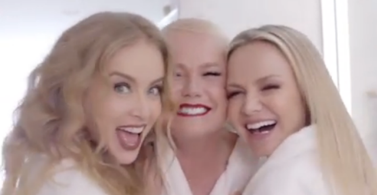 Xuxa, Eliana e Angélica surgem juntas em campanha