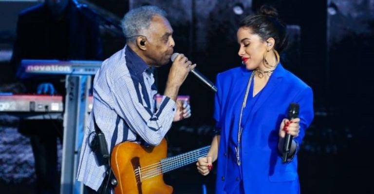 Anitta fará dueto com Gilberto Gil no show do ''Criança Esperança