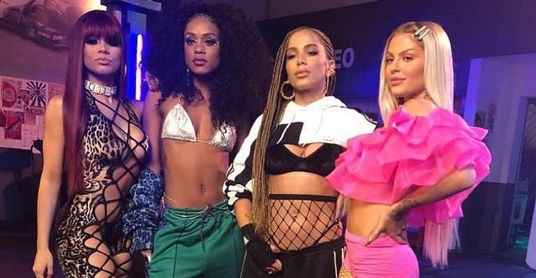 Lexa comemora nova parceria com Anitta, Luísa Sonza e MC Rebecca: ''Junção de mulheres''