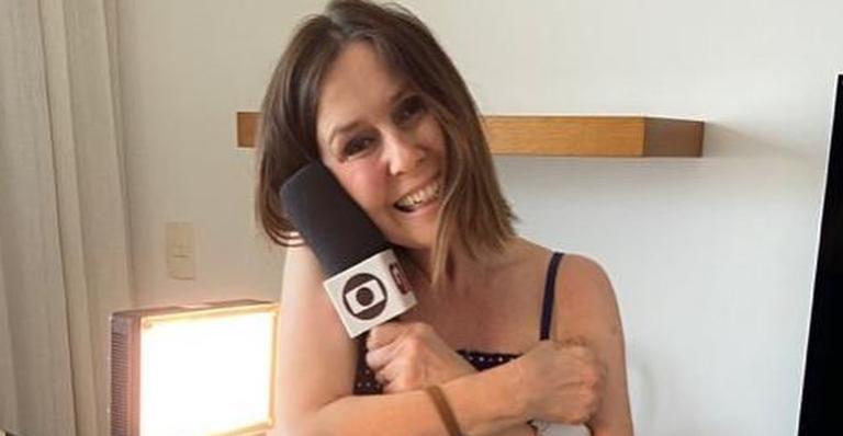 Lutando contra o 5º câncer, Susana Naspolini se emociona ao celebrar retorno ao RJTV: ''Bênção!''
