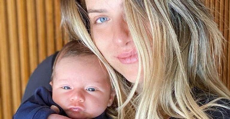 Giovanna Ewbank relembra parto do filho caçula: ''Queria viver tudo novamente''