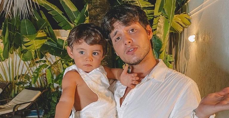 Bruno Guedes se derrete por Zion nas redes sociais: ''Meu filho é lindo''