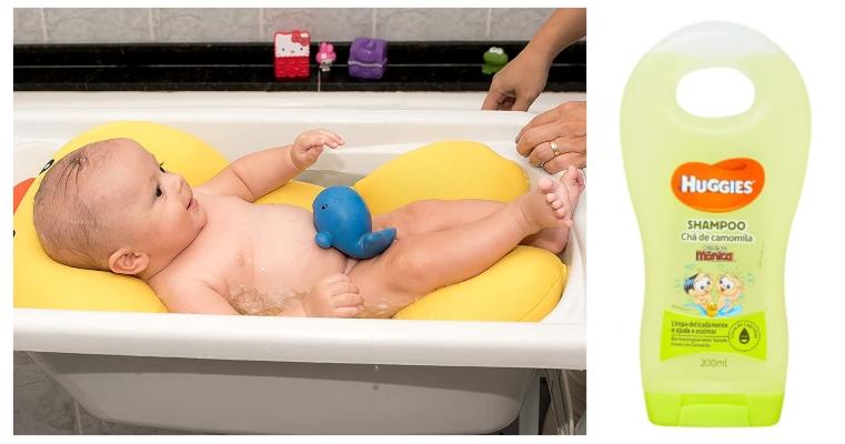 Sabonete líquido, banheira e muito mais: 8 itens para o banho do bebê