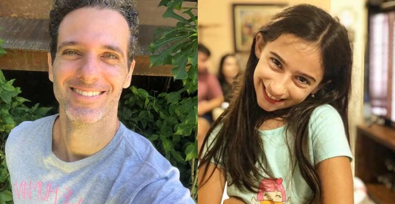 Mouhamed Harfouch comemora aniversário de nove anos da filha: ''Te amo''