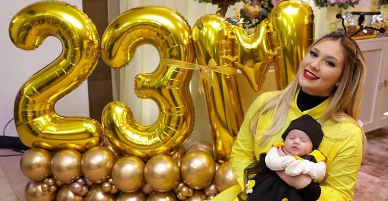 Virginia celebra 23 milhões de seguidores e primeiro mês da filha, Maria Alice: ''Obrigada sempre''