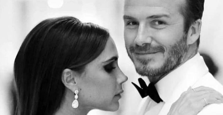 David Beckham celebra aniversário de casamento com Victoria Beckham com clique hilário: ''Obrigado''