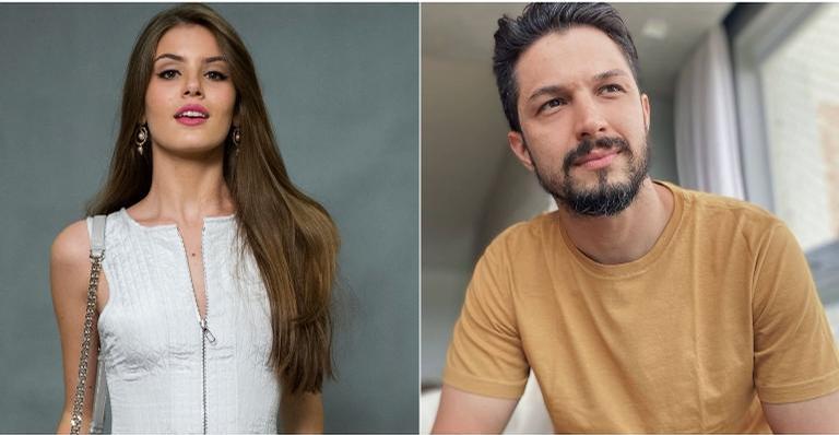 Camila Queiroz e Romulo Estrela gravam cena picante de 'Verdades Secretas 2'