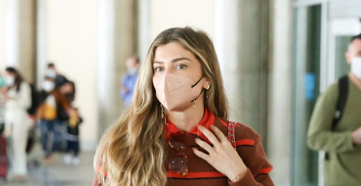 Com look estiloso, Grazi Massafera é flagrada em aeroporto com bolsas de quase R$30 mil