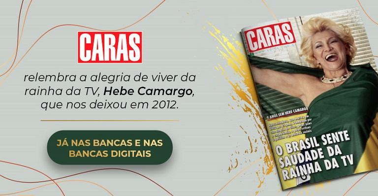 História de Hebe Camargo, a rainha da TV, ganha edição especial da Revista CARAS