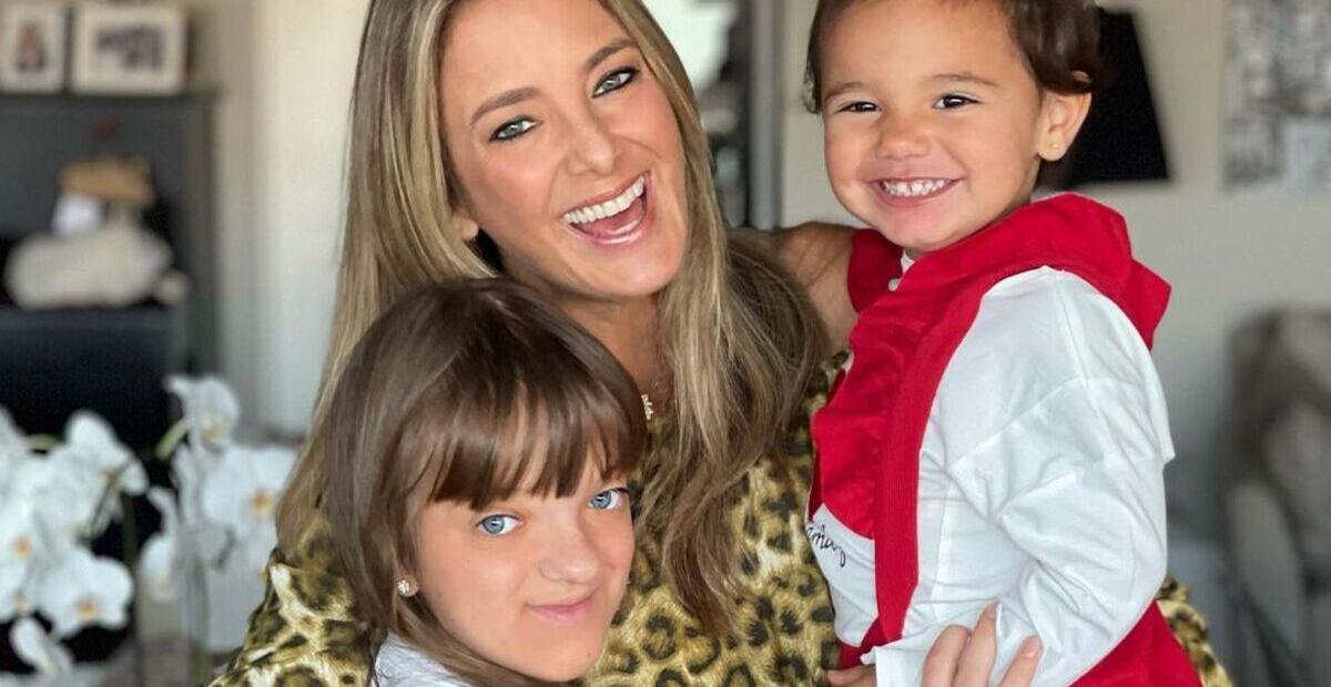 Bem arrumadas, Ticiane Pinheiro e as filhas esbanjam beleza em festa: ''Maravilhosas''
