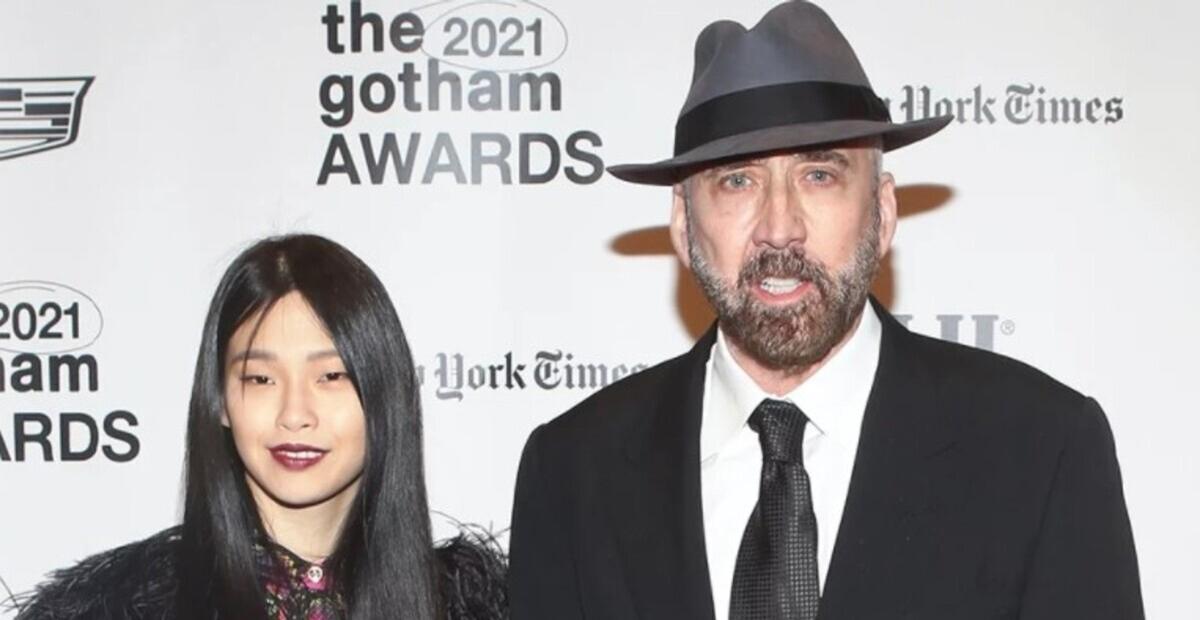 Nicolas Cage e sua esposa, Riko Shibata, estão esperando o primeiro filho do casal 