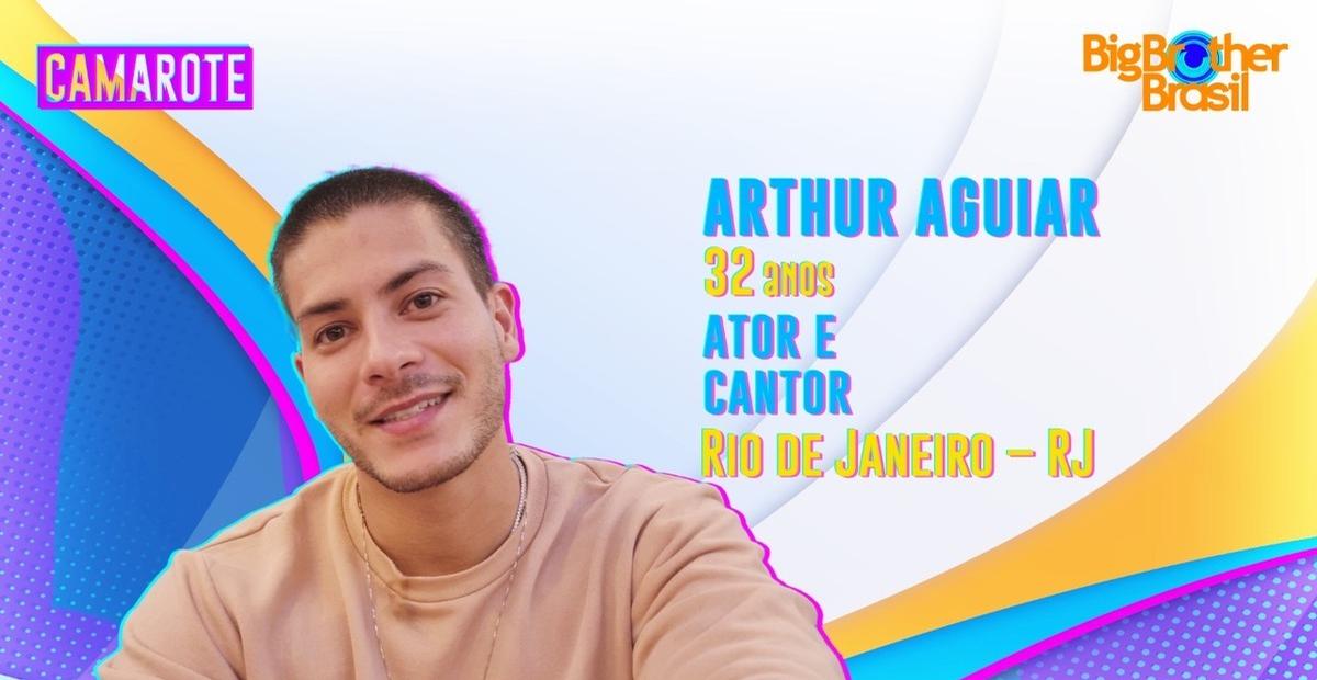 Após boatos, Arthur Aguiar é confirmado no BBB22