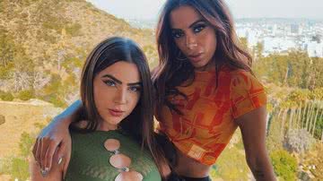 Jade Picon e Anitta posam juntas em Los Angeles - Foto: Reprodução / Instagram