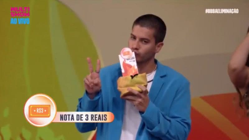 Arthur Aguiar é eleito o mais falso do BBB 22 pelos brothers - Reprodução/Globo/Multishow