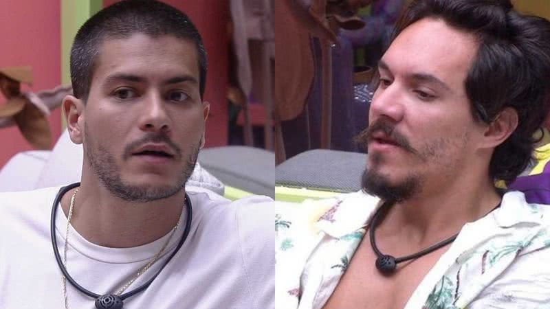 BBB 22: Arthur Aguiar e Eliezer revelam com quem pretendem manter amizade fora da casa - Reprodução/Globo