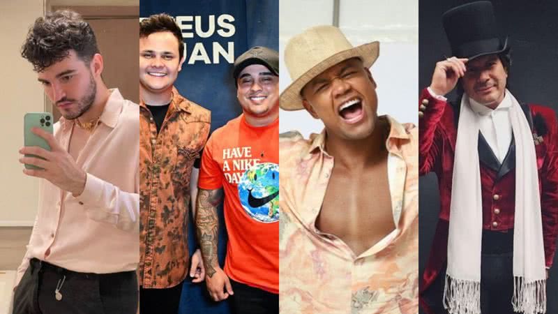 Jão, Matheus & Kauan, Léo Santana e Paulo Ricardo irão performar na final do BBB 22 - Reprodução: Instagram