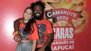 Douglas Silva, do BBB 22, curte Camarote CARAS com a esposa, Carol Samarão - Cadu Pillotto/CARAS