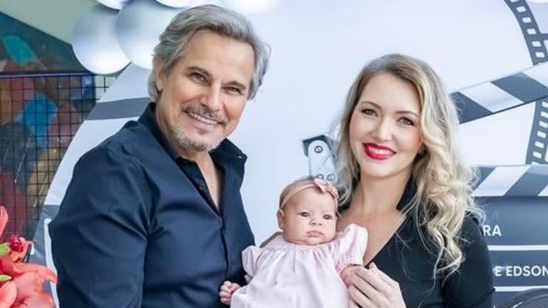 Edson Celulari curte domingo de Páscoa na companhia da esposa e da filha caçula - Reprodução/Instagram/Thais Galardi