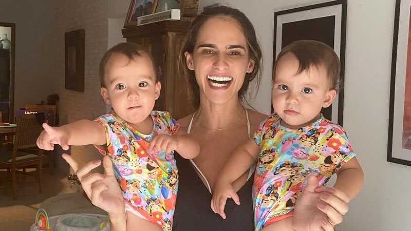 Marcella Fogaça faz reflexão ao brincar com Sophia e Pietra - Reprodução/ Instagram