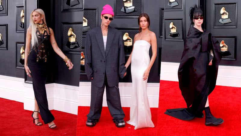 Saiba quem são os maiores destaques do tapete vermelho do 64ª edição do 'Grammy Awards' - Foto/Getty Images