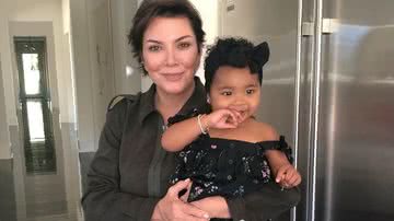 Kris Jenner se derrete ao celebrar aniversário da neta, True Thompson, filha de Khlóe Kardashian - Foto/Instagram
