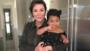 Kris Jenner se derrete ao celebrar aniversário da neta, True Thompson, filha de Khlóe Kardashian - Foto/Instagram