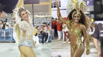 Lore Improta e Erika Januza brilham em ensaio de Carnaval - Foto: Daniel Pinheiro / AgNews