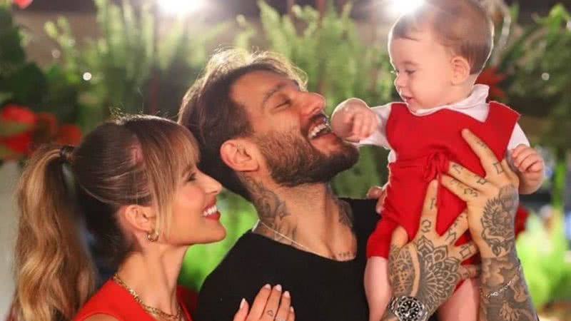 Lucas Lucco e Lorena Carvalho comemoram um aninho do filho Luca - Reprodução/Instagram