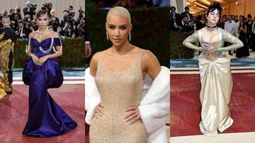 Anitta, Kim Kardashian and Billie Eilish wore looks that marked the night of the MET Gala 2022 - Photos: Getty Images