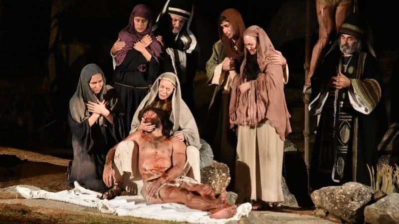 Espetáculo 'Paixão de Cristo' é apresentado em Pernambuco - Foto: Divulgação
