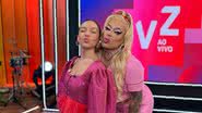 Gloria Groove e Priscilla Alcantara cantam versão acapela do hit 'Sobrevivi’ nos bastidores do TVZ - Foto/Instagram