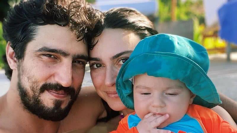 Renato Goés e Thaila Ayala celembram o 5º mesversário do filho, Francisco - Foto/Instagram