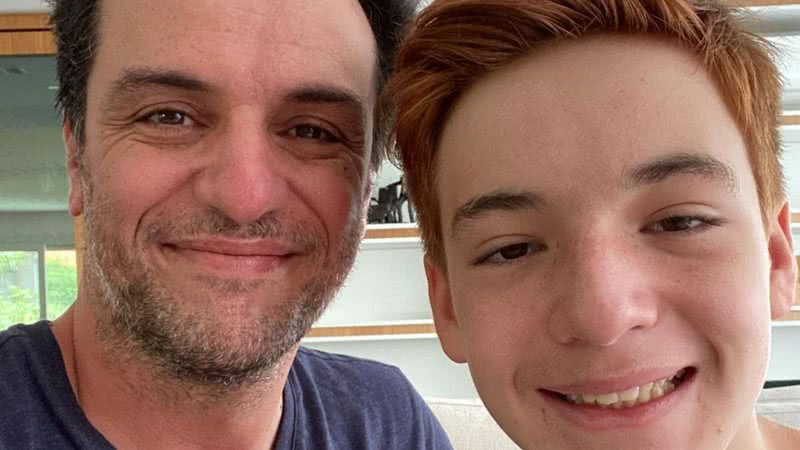 Rodrigo Lombardi posta clique com o filho, Rafael e se derrete - Reprodução/Instagram