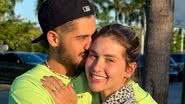 Zé Felipe beija barriga de Virginia Fonseca, grávida pela segunda vez: "Papai te ama demais" - Reprodução/Instagram